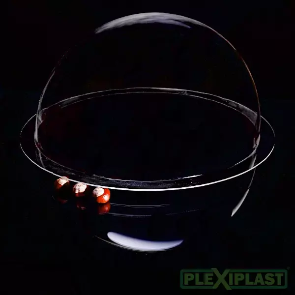 Cast acrylic ball