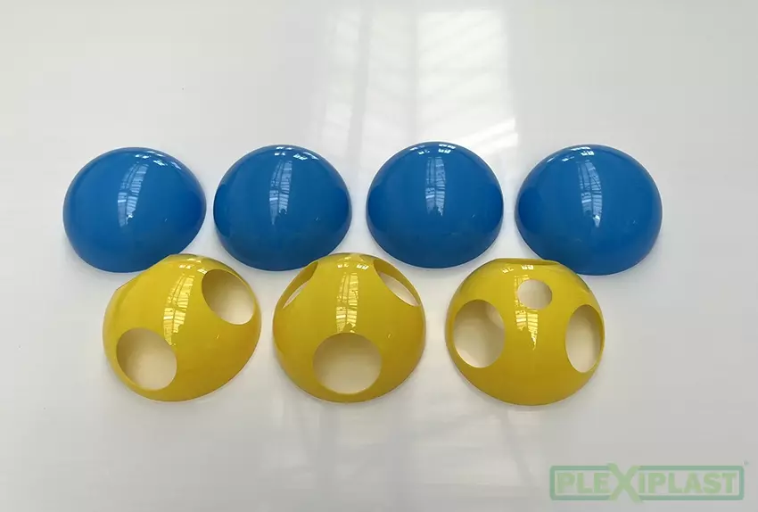 Plexy hemispheres