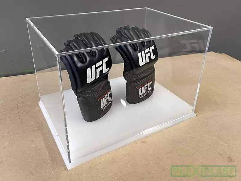 clear plexiglass cover