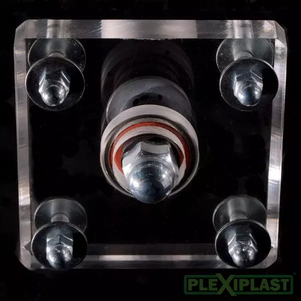 Reinforcement around lottery wheel carrier pin