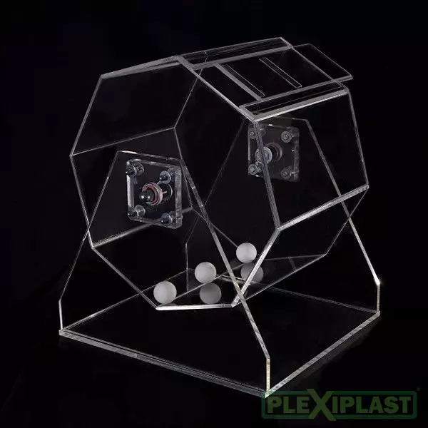 Lottery draw machine sample