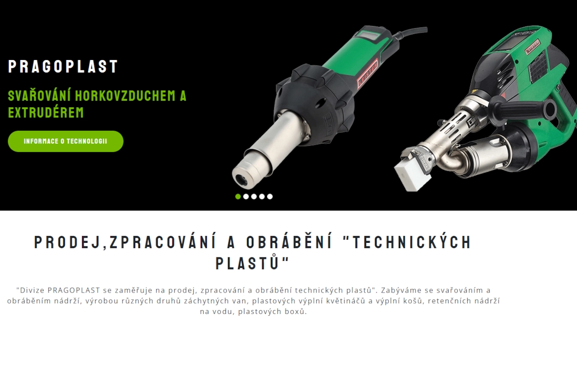 Pragoplast, processing of technical plastics