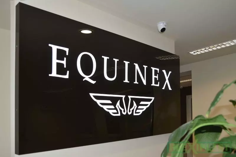 Illuminated advertising panel in combination of black and white plexiglass