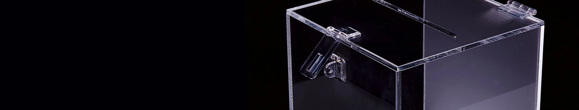 Plexisklové kasičky