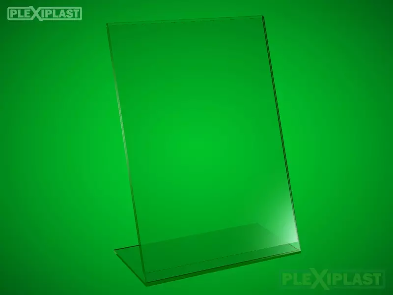 Example of an A5 'L' shape brochure holder