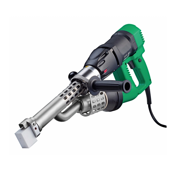 Extruder for plate welding