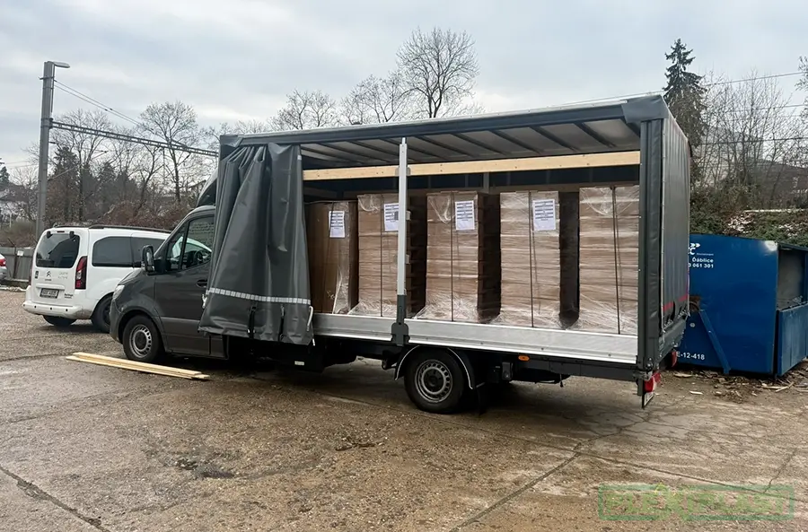 Transport of products by company vehicle in the Czech Republic