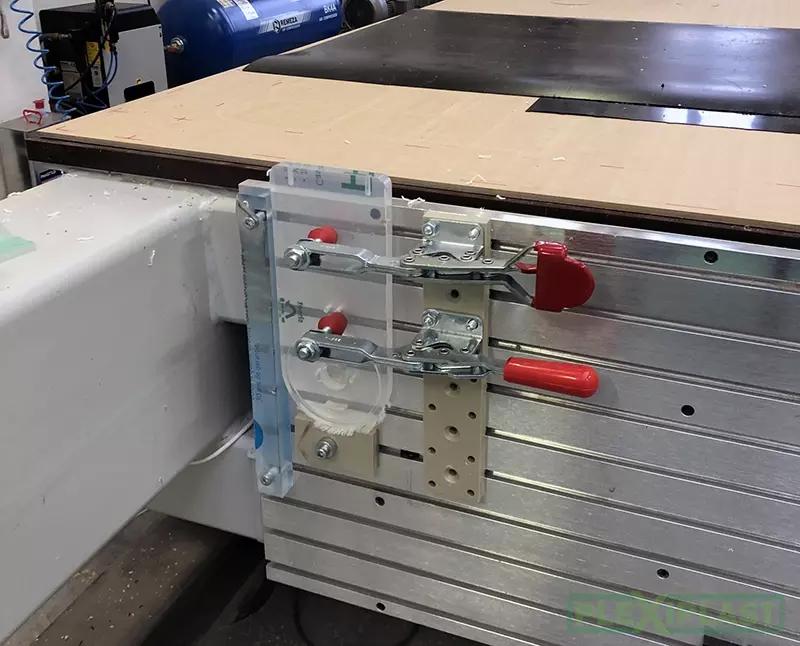 Ukázka opracování hrany