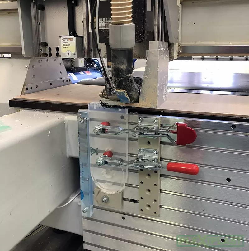 Ukázka opracování hrany