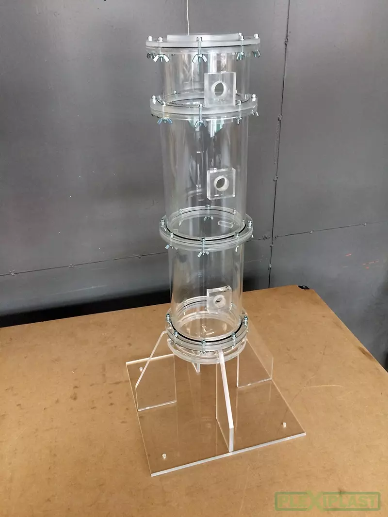 Ukázka výrobku z plexisklové trubky