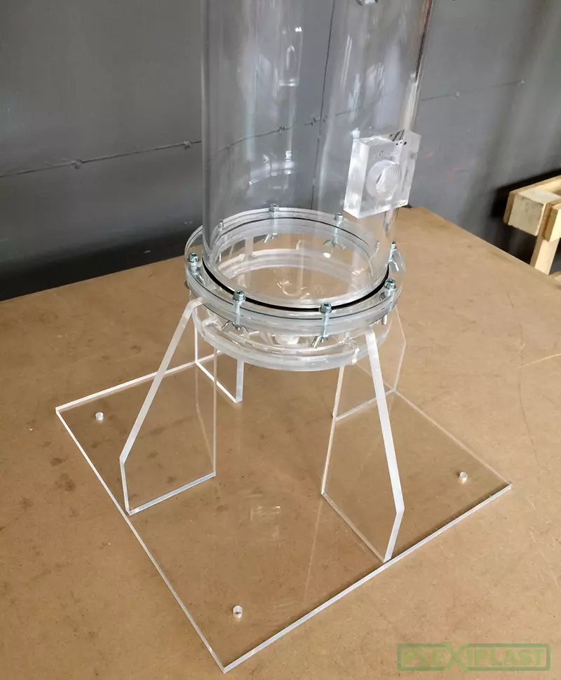 Ukázka výrobku z plexisklové trubky